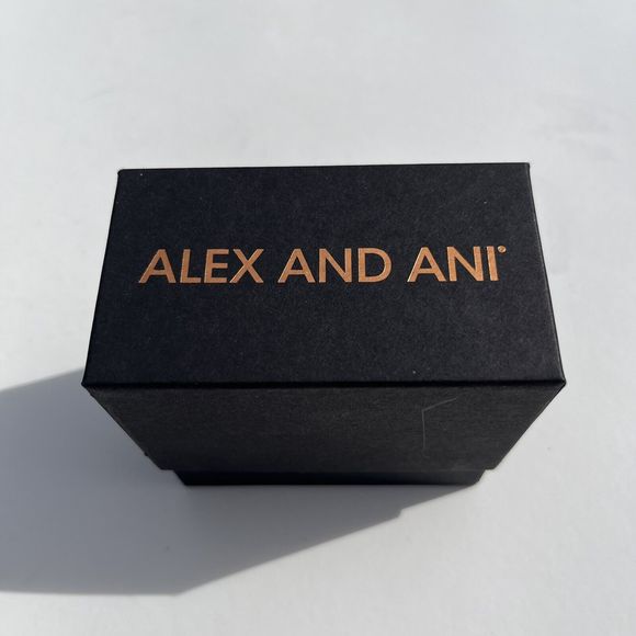 NWT Alex and Ani Bat Mitzvah Charm Bangle Two Tone Silver Gold Bracelet Judaica - Picture 6 of 9